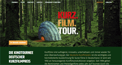 Desktop Screenshot of kurzfilmtournee.de